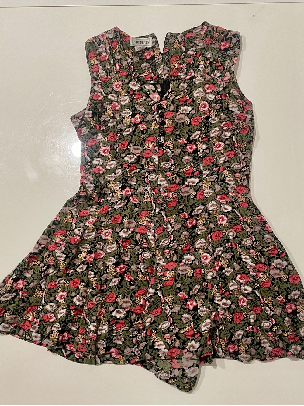 Vintage 90s floral romper